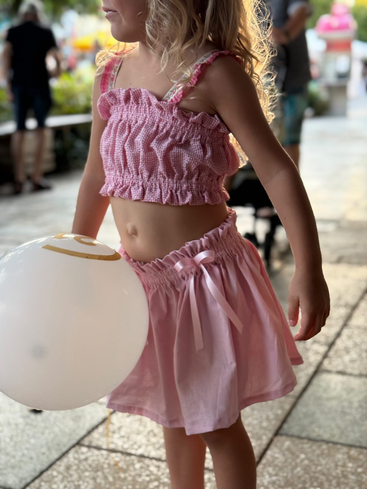 Baby Pink Petals Skirt - Pre Order Jan 10