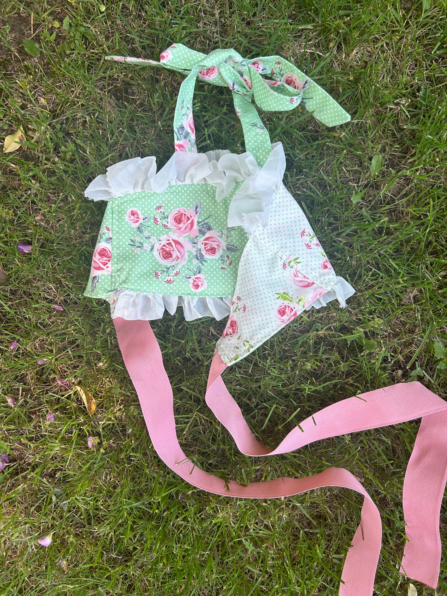 Country Garden GREEN Reversible Halter