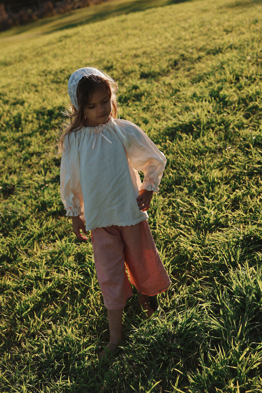 Oakie 3/4 pant in Musk