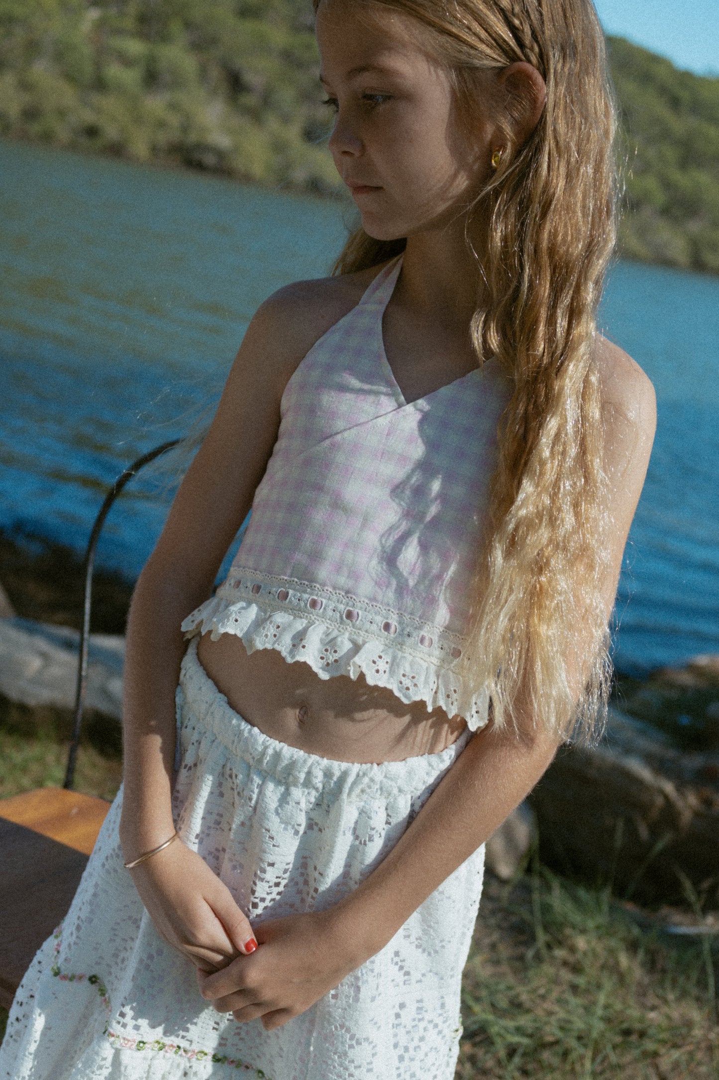 White Dahlia Tiered skirt - PRE ORDER