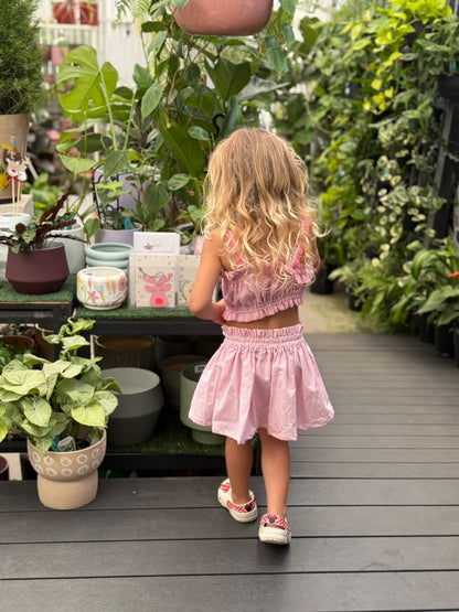 Baby Pink Petals Skirt - Pre Order Jan 10