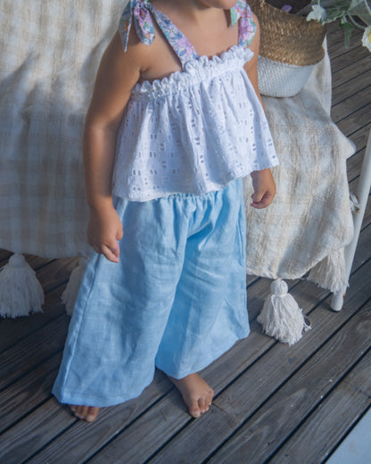 Forget Me Not Flounce Top