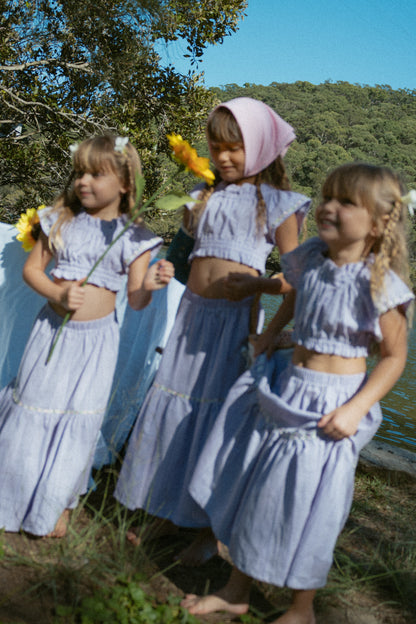 Lilac love Skirt - PRE ORDER